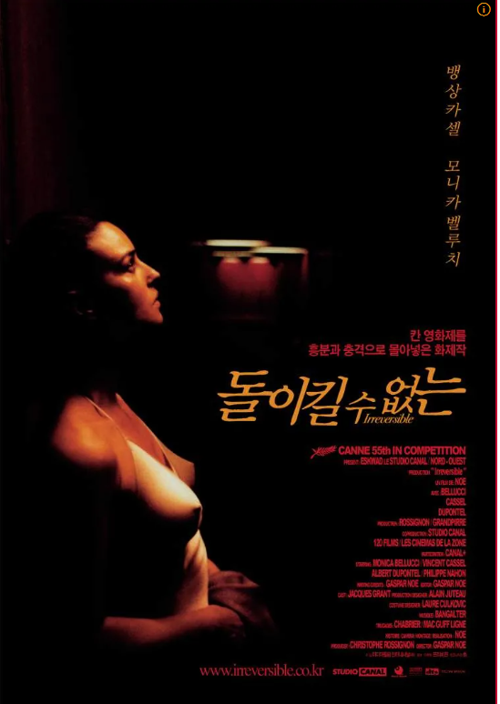 영화 돌이킬 수 없는 결말 해석 모니카 벨루치와 뱅상 카셀이 그려낸 충격과 전율의 시간 역....