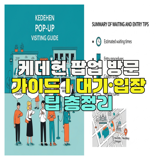  케데헌 팝업 방문 가이드｜대기·입장 팁 총정리
