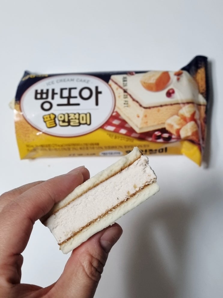  빙그레 빵또아 팥인절미 후기 (영양성분 가격)
