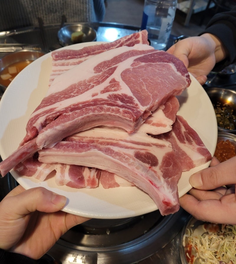 군산 뼈삼겹 (군산현지인맛집,군산존맛)