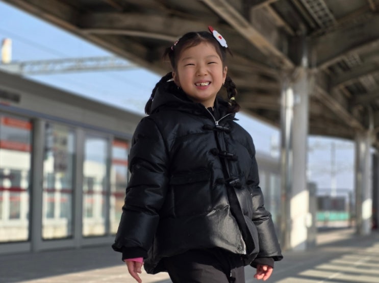  아기패딩추천 어린이 겨울코디 베베누보 사이즈 팁