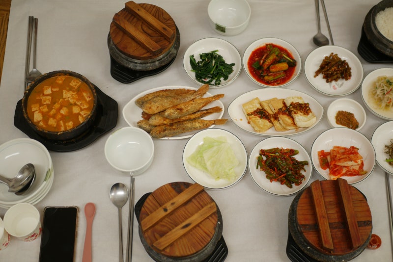 청남대 맛집 돌솥청국장·순두부 정식, 부모님과 청주여행