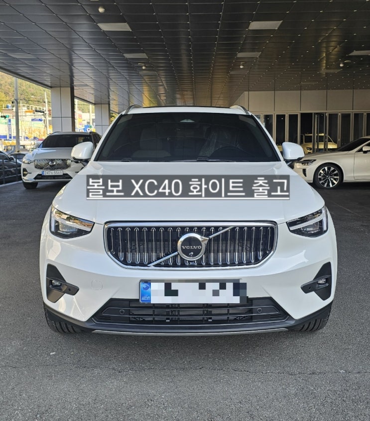  볼보 XC40 B4 Ultra Bright 신차 출고 볼보 창원 전시장 이재훈 대리