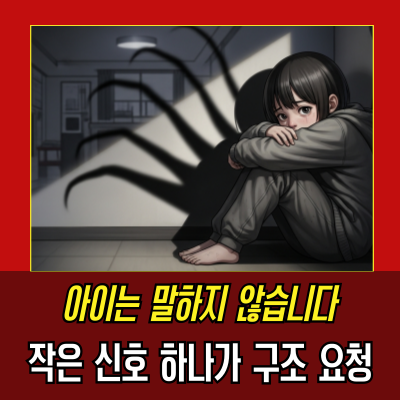  아동학대예방, 아이가 보내는 작은 신호에 주목하세요