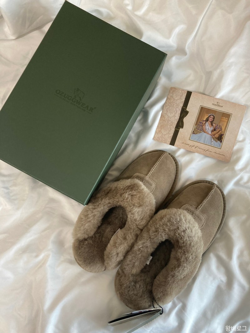 호주UGG 오즈웨어 코케트 어그슬리퍼 리뷰(사이즈 팁)