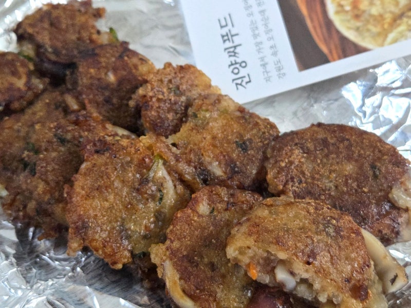 속초에서 먹던 그 맛 그대로, 속초 진양 오징어순대 슬라이스로 누룽지오징어순대 만들기