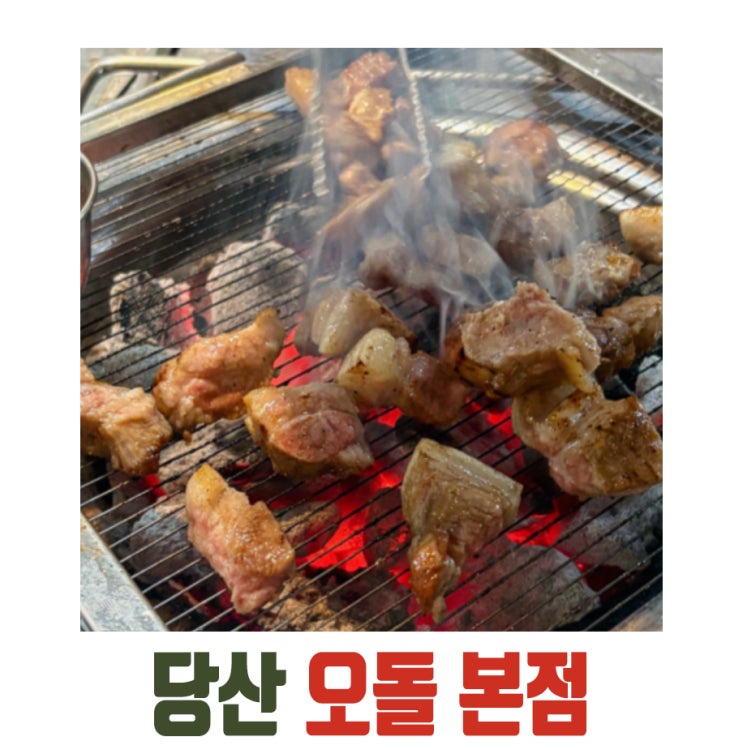  [영등포구청] 당산오돌 본점 찐 점심 맛집 !! 꼬들살·가브리살·껍데기 JMT