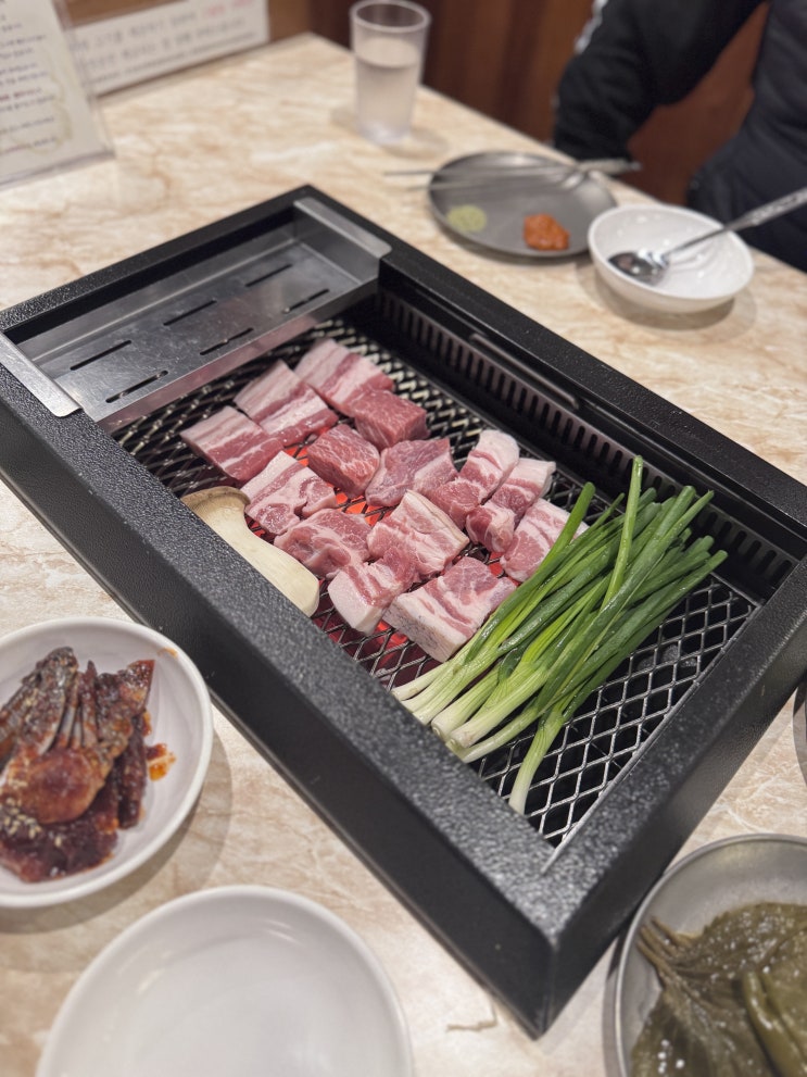  제주 공항근처 흑돼지 맛집 포크 80 고기 구울 필요 없습니다