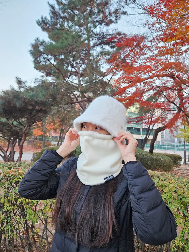  러닝 자전거 오토바이 방한 필수템 아웃도어프로덕츠 톤온톤 넥워머