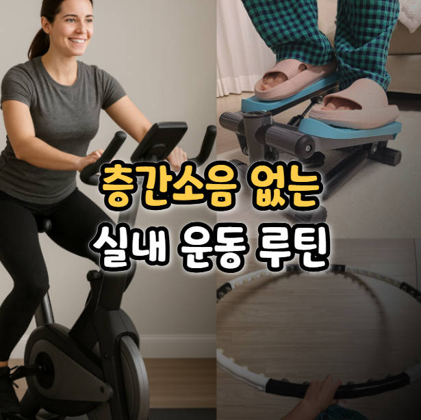  층간소음 없이 할 수 있는 겨울 실내 운동 루틴