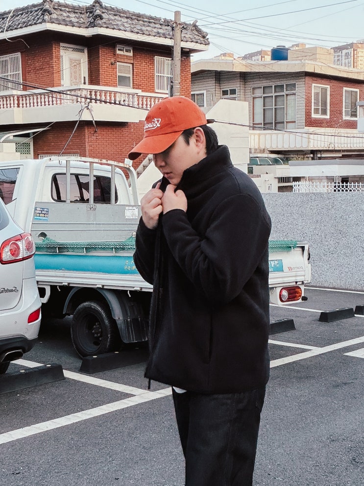  “출근길 바람 너무 차가워..” 남자 겨울 코디 플리스 자켓 추천