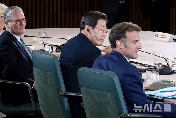  이 대통령 "양국 협력 확고해지길" 마크롱 "AI·원전·재생에너지 협력"