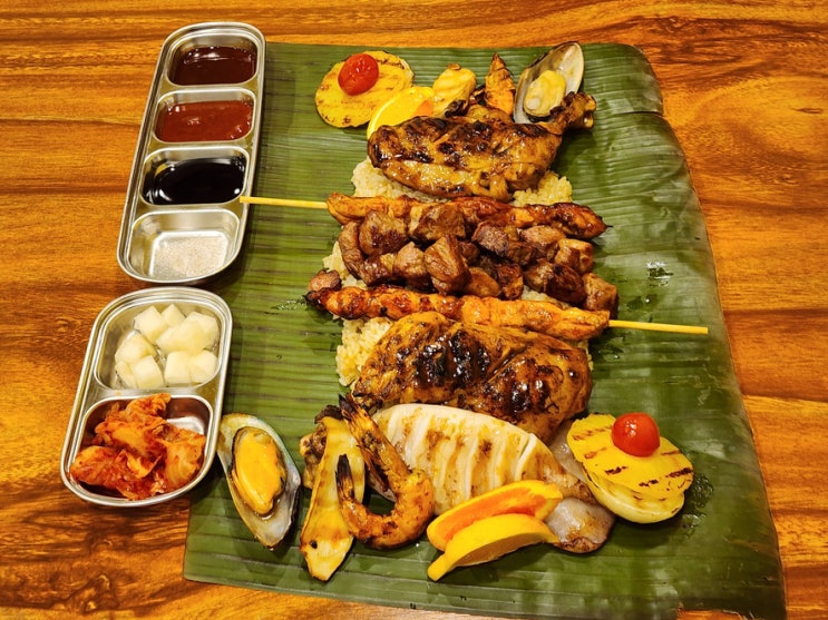 창원 용호동 맛집 바베큐가 맛있는 필리핀 음식점 부들파이터