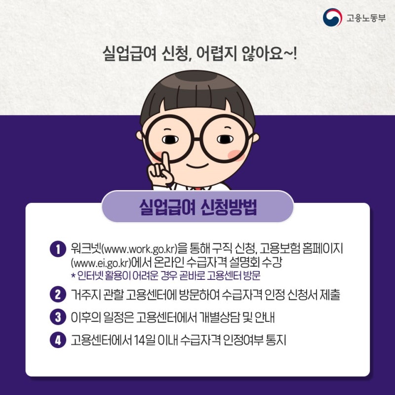 질병으로 인한 퇴사 후 실업급여 신청 방법