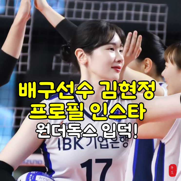 <b>원더독스</b> 김현정 배구선수 인스타 프로필 나이 완벽정리