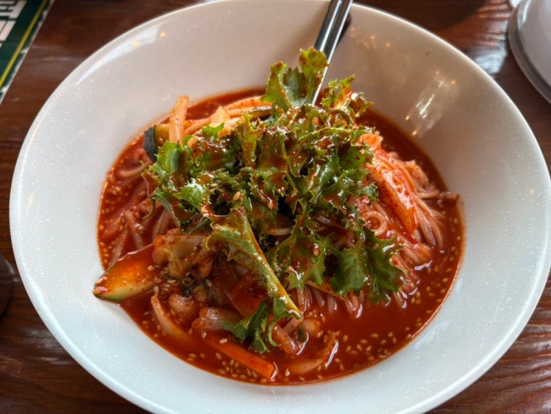 안양로컬맛집 인덕원비빔국수 안양본점 한고은맛집