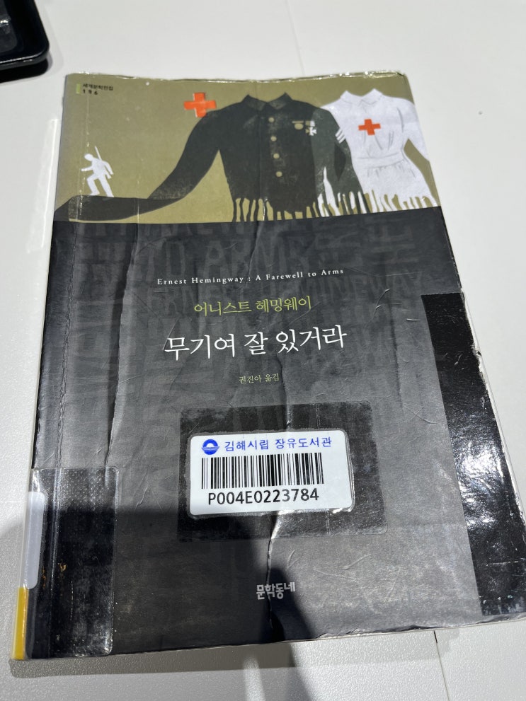  "전쟁은 피해갔지만, 운명은 피할 수 없었다." 어니스트 헤밍웨이 [무기여 잘 있거라]/미국 소설 / 스테디 셀러 /책 추천 & 서평