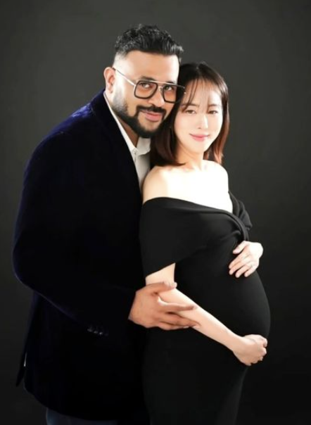   인도 럭키, 만삭 아내와 ‘럭키비키’ 화보 공개…왜 이렇게 아름답지?!