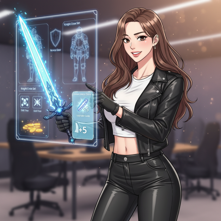  한손검 장비 추천: 뉴비도 맞춘다! 가성비 세팅 5가지