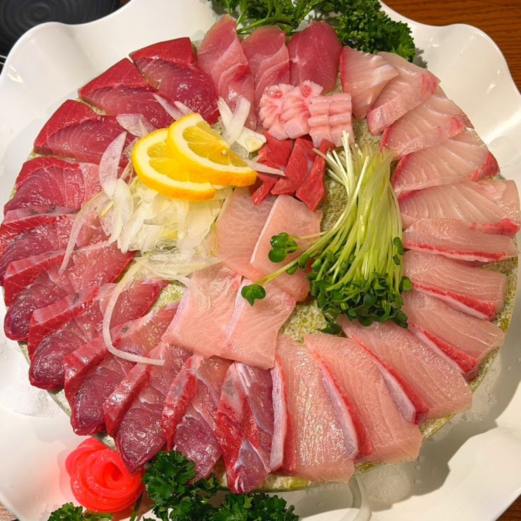  구월동 기름낭낭 대방어 맛집 <베테랑 종합어시장 인천시청점> 다양한 부위의 대방어회 고소함 맥스.. ️구월동맛집 추천