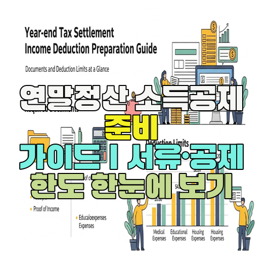  연말정산 소득공제 준비 가이드｜서류·공제 한도 한눈에 보기
