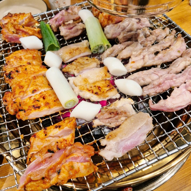  서산 호수공원 맛집 평일에도 북적이는 한가네숯불닭갈비 후기