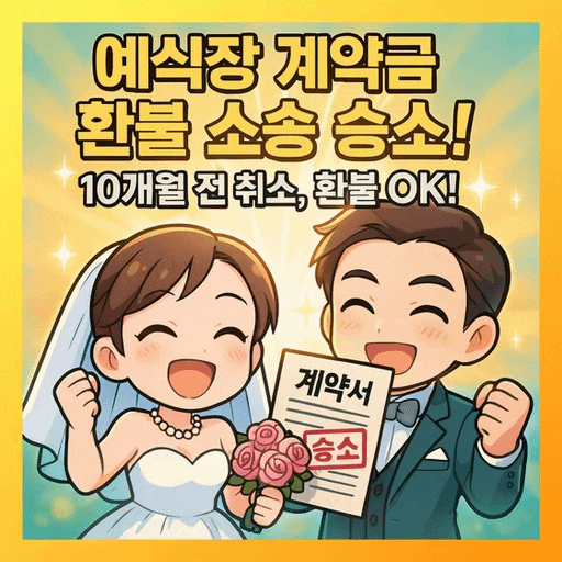  10개월 전 취소에도 “환불 불가” 주장한 예식장…법원은 왜 소비자 손을 들어줬을까