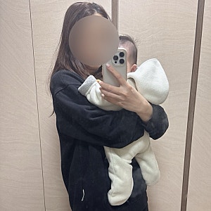 [내돈내산] 베네베네 후리스 우주복 12m 4개월 아기 착용 후기 아기 겨울 우주복 추천 플리스 ....