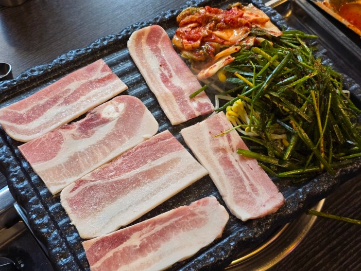  [서울/신림] 내돈내산 단체모임하기 좋은 신림 삼겹살 맛집_부추삼겹살딱이야