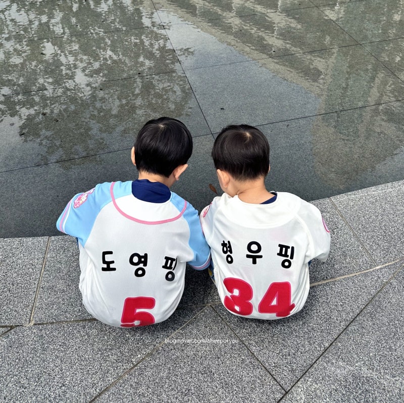 기아타이거즈 티니핑 키즈 유니폼 사이즈 k3 k5 후기