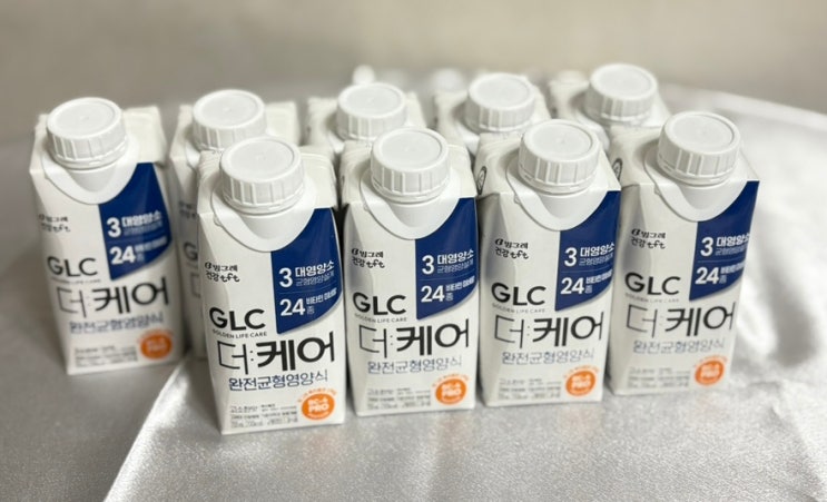  빙그레 GLC 더케어 완전균형영양식 리뷰｜하루 영양을 간편하게 채우는 균형영양식