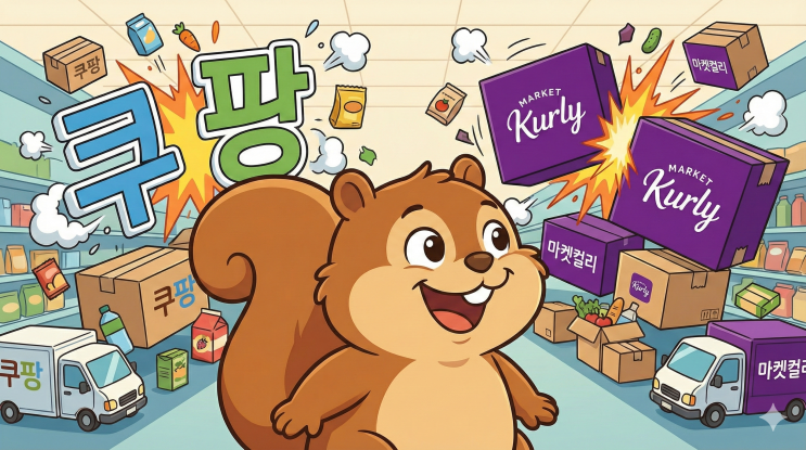  쿠팡과 마켓컬리의 치열한 한판 승부, 토실이가 파헤쳐봤어요