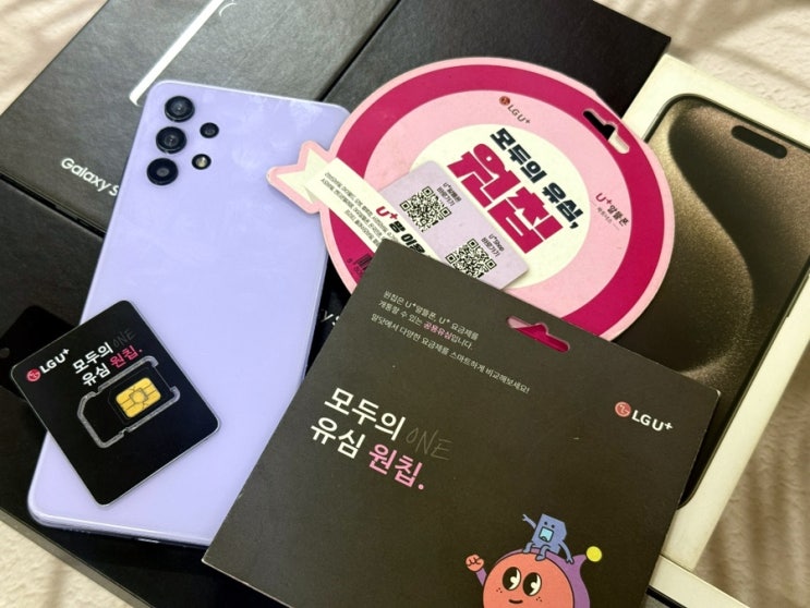  엘지 유플러스 알뜰폰 요금제 번호이동 개통 순서 정리