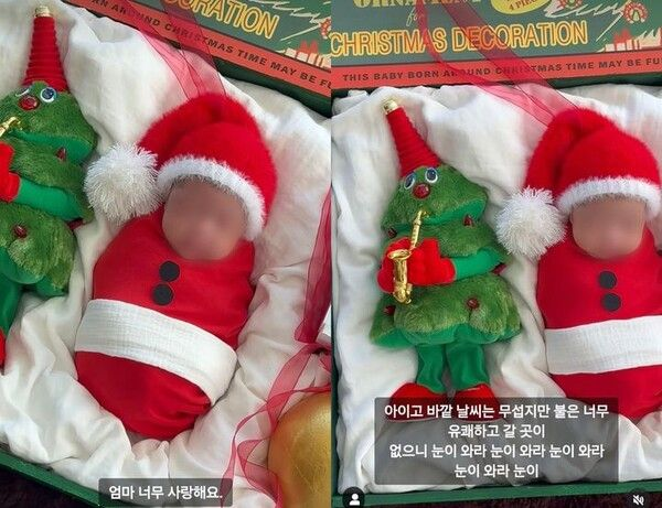  "아기가 장식품?" 이시영, 신생아 딸 공개했다가 논란에 삭제