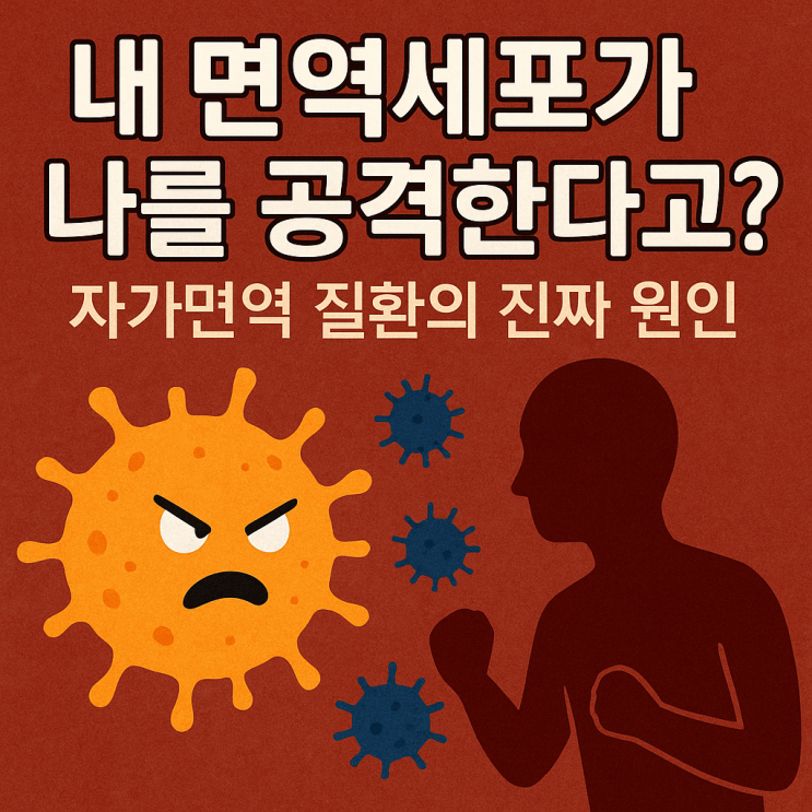  왜 생기는 걸까? 자가면역 질환의 5가지 핵심 원인 정리