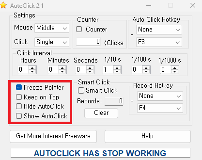 AutoClick(오토클릭) 프로그램 다운로드 및 상세 사용법 정리 : 네이버 블로그
