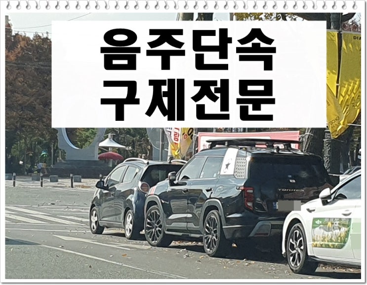  파주 음주운전 단속 및 처벌 기준 (면허구제 행정사)