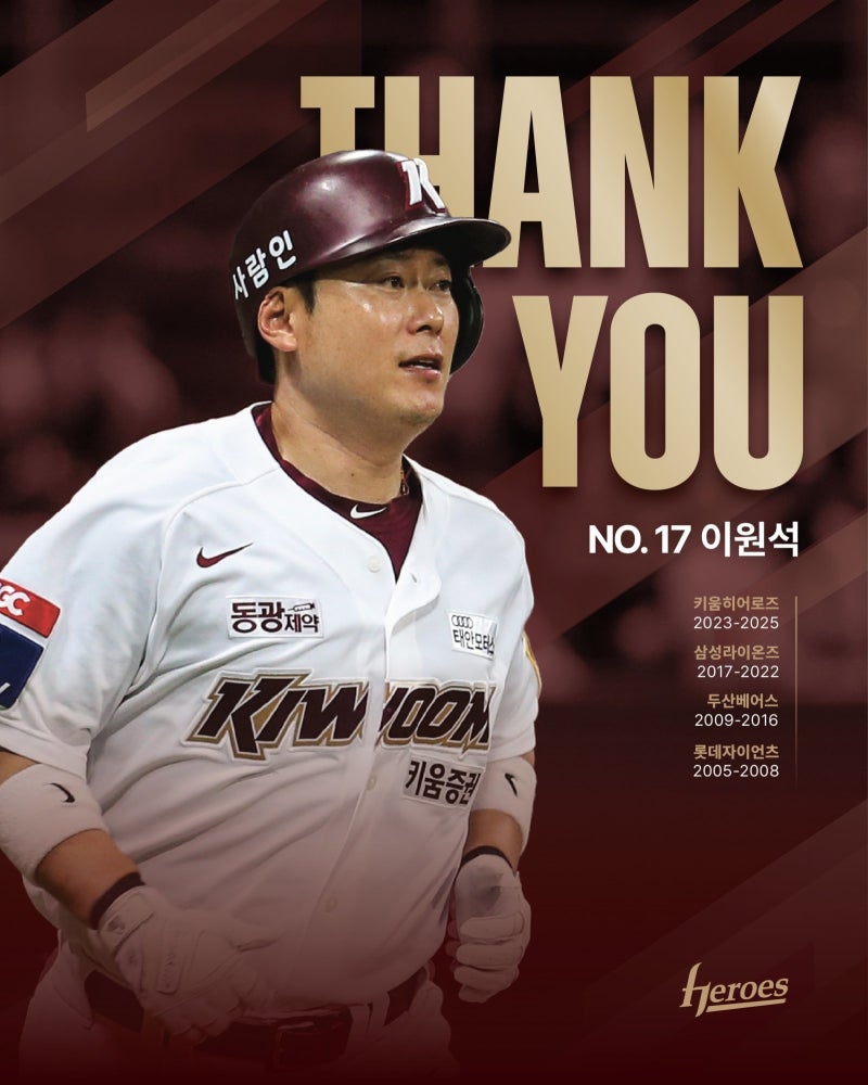 이원석, 은퇴의 길로 나서다