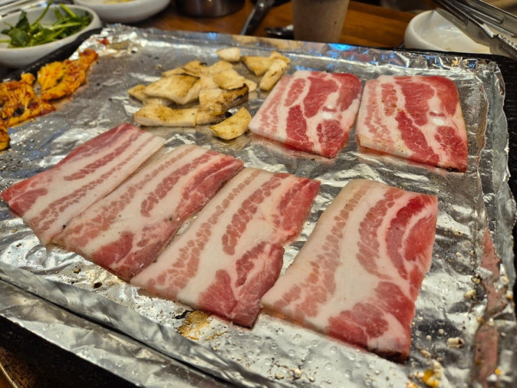  분당 수내역 맛집 판교집 한돈 냉삼 삼겹살 고깃집