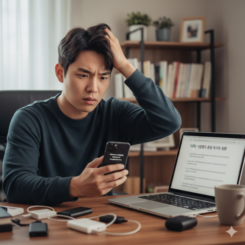 아이폰 공기계 비밀번호 분실했을 때? 집에서 바로 해결하는 초기화·복구 방법 총정리