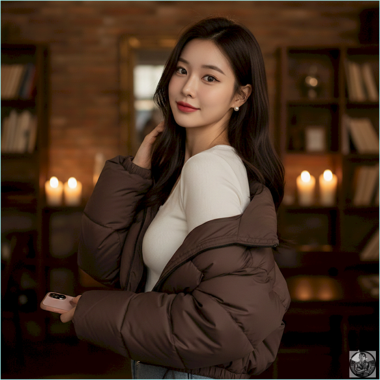  여자 숏패딩 코디, 초겨울 데이트에서 분위기 여신 소리 듣는 법