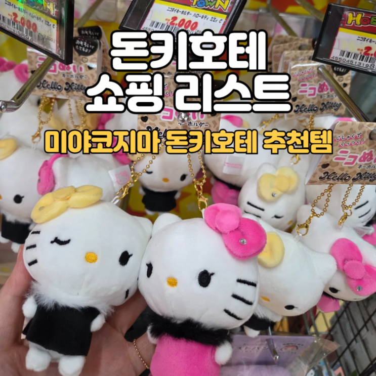  미야코지마 돈키호테 쇼핑_추천템 기념품 정보 :: 내돈내산 리스트
