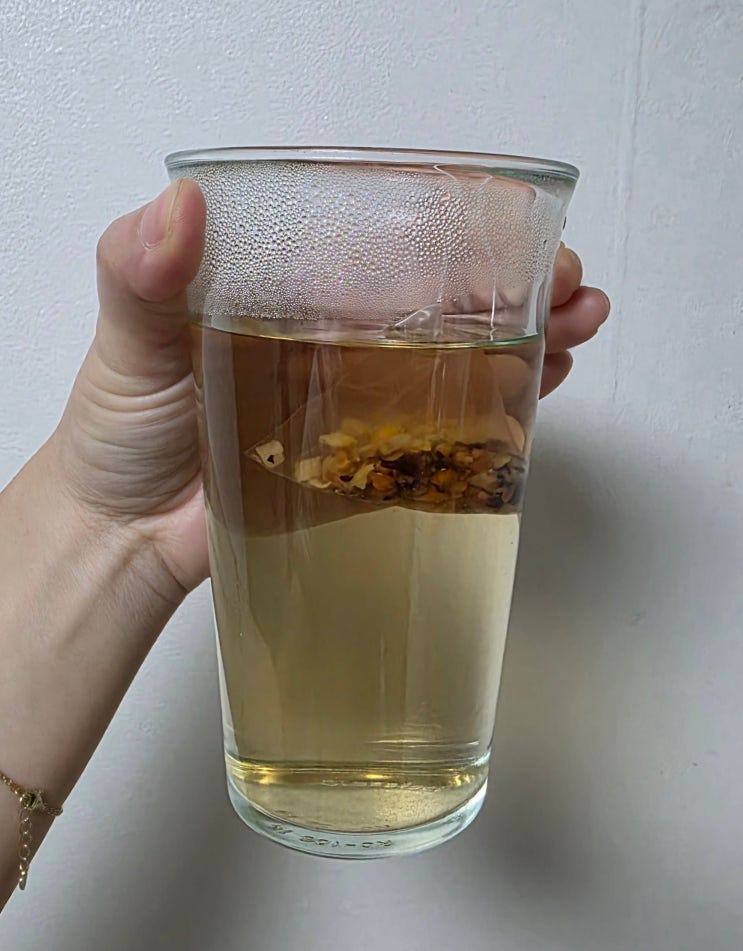  저녁에 마시기 좋은 구수한 차, 노브랜드 호박 팥차 리뷰