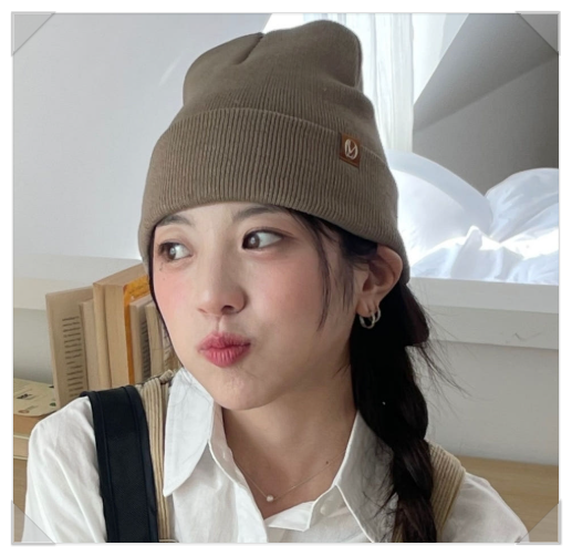  큰 머리 고민 끝! 남자비니 대두비니 여자 겨울 니트 모자 롱 국산