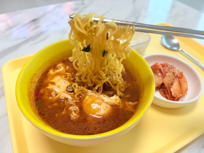 농심 신라면 건면 다이어트 칼로리 맛