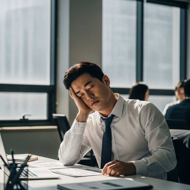 기면증 자가진단, 낮에 졸음이 쏟아진다면 의심해봐야 합니다