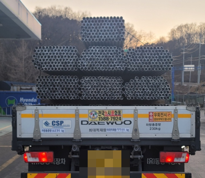  중고 아시바파이프 6m가격, KCs 인증 신제품 2.3t 판매 (Scaffolding Pipe)