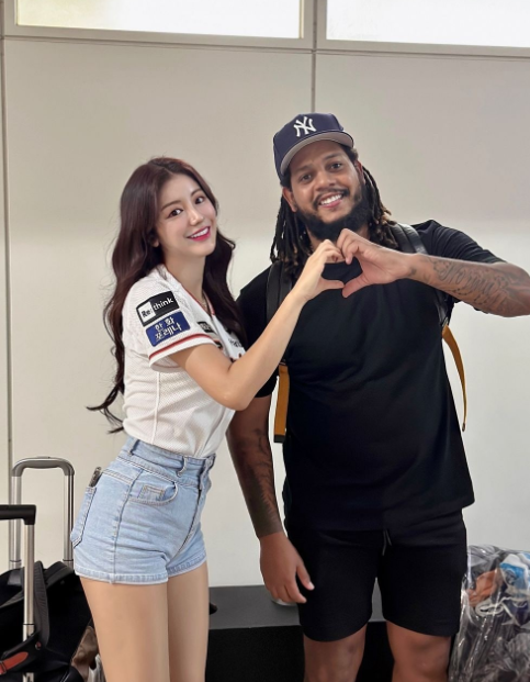 김연정 한화 치어리더 연봉 공개 하주석 5년만에 결혼