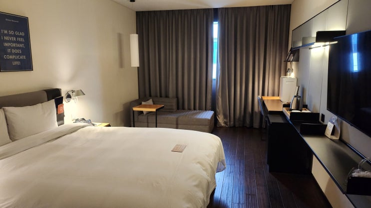 글래드여의도 코너디럭스 호캉스 내돈내산후기