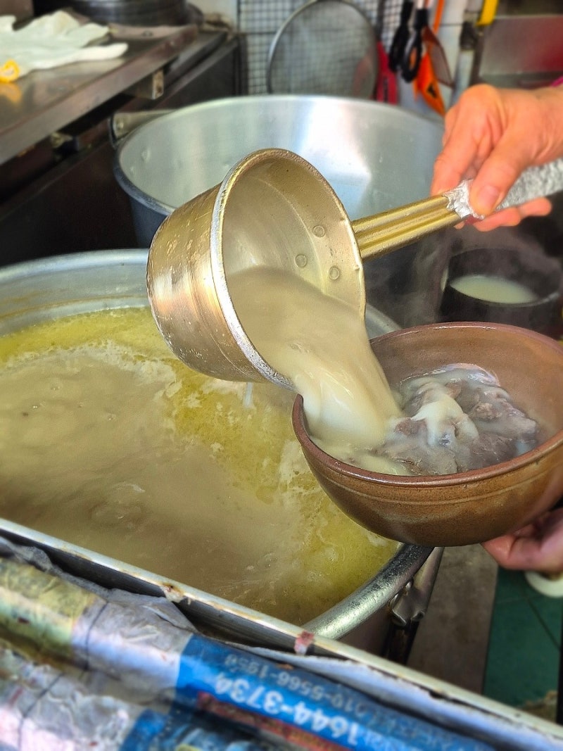 [대구]칠성시장 곰탕 맛집 한우정곰탕【소머리 곰탕 육개장】